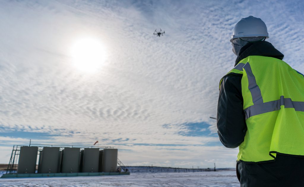 4- LiDAR flight of Wellpad