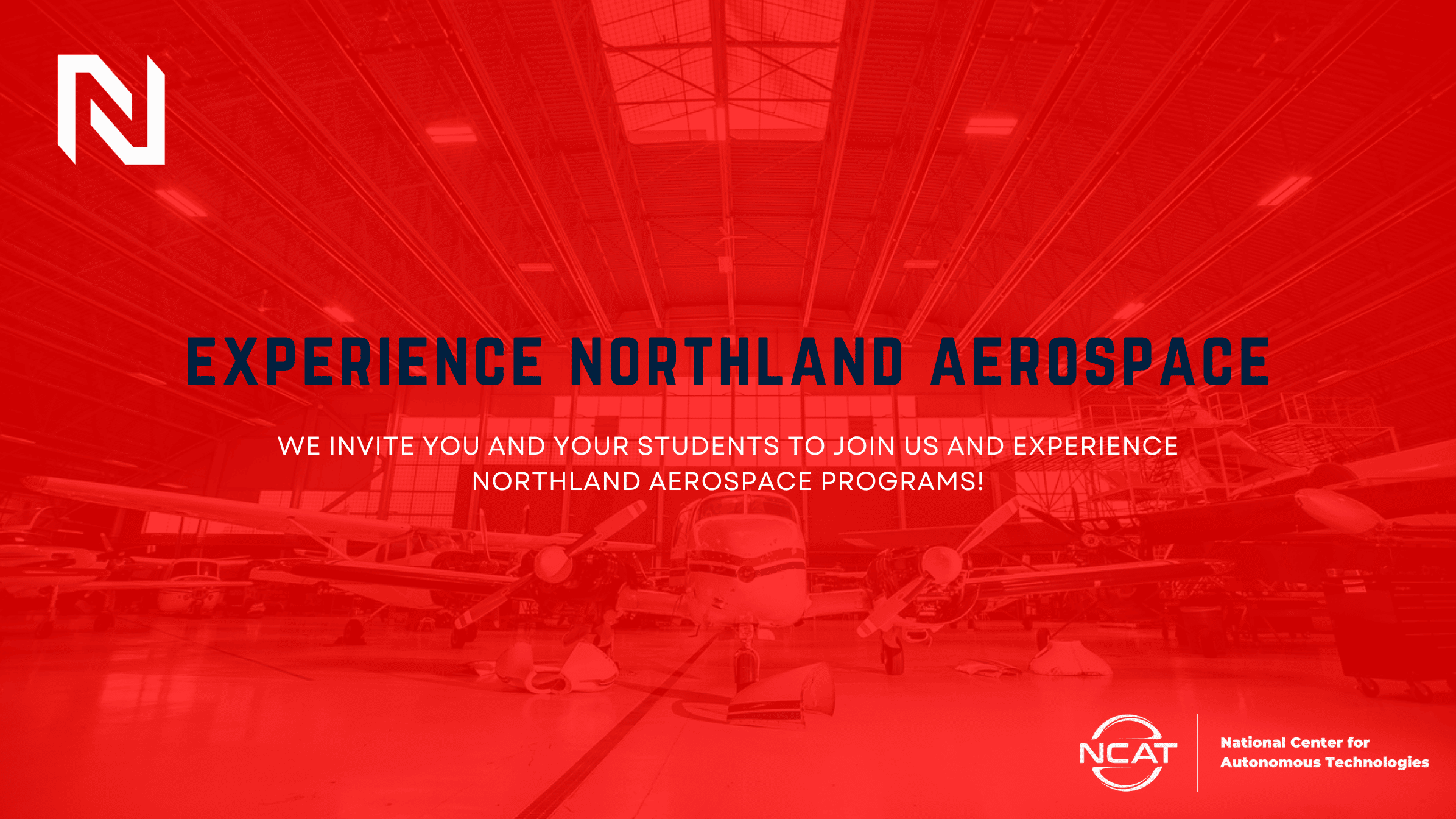 Student Experience Northland Aerospace Banner-2