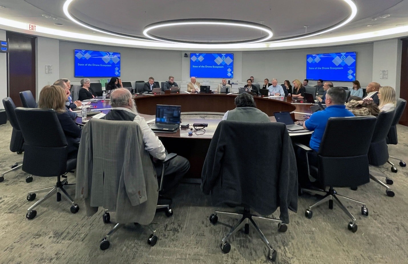 Drone Safety Team plenary attendees gathered at FAA headquarters