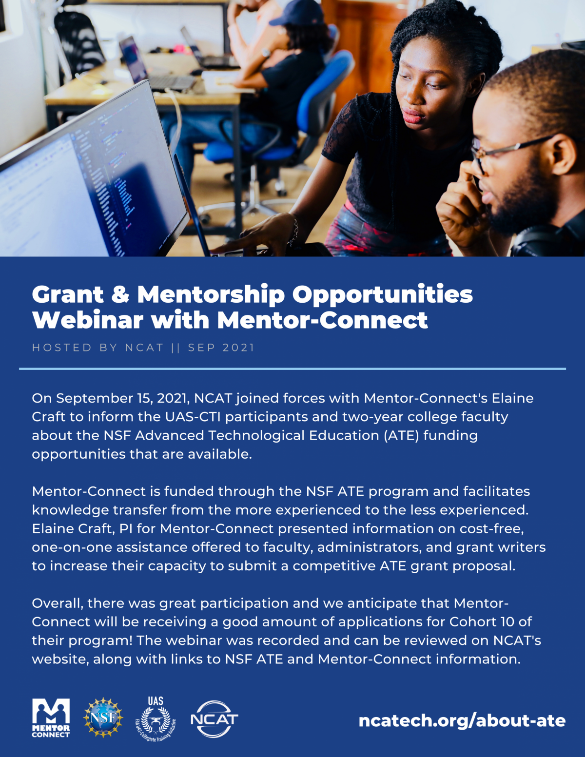 Grant and Mentorship Opportunities 