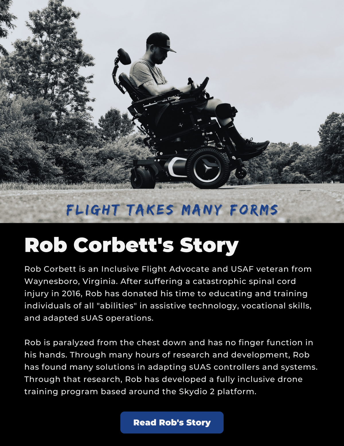 Rob Corbett's Story